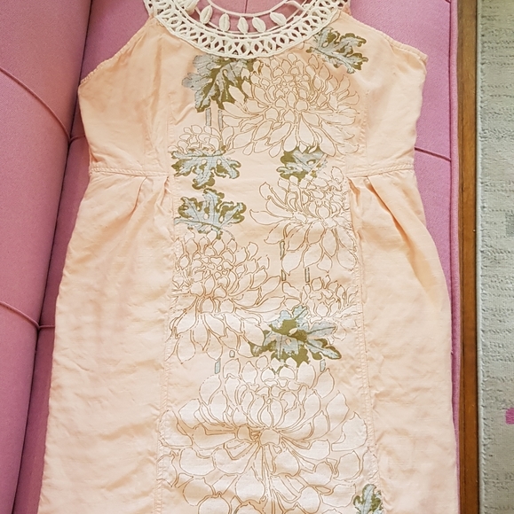 Free People Salmon Pink Tasteful Dress - Picture 14 of 17